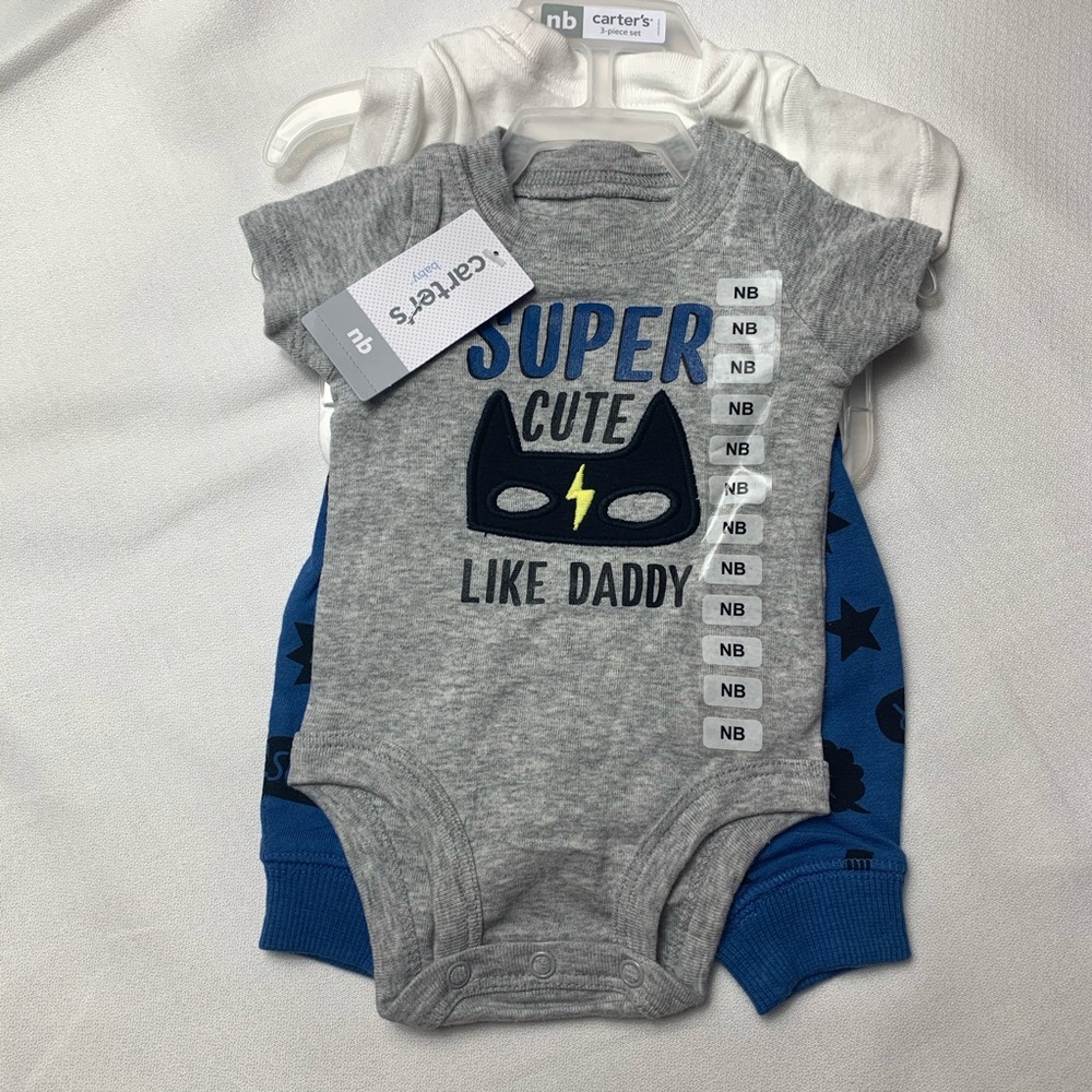 Carter’s Boys 3 Piece Set Sz NB